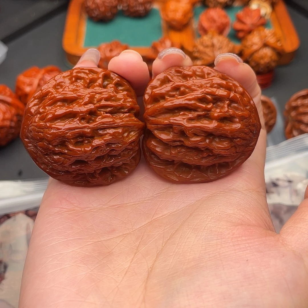把件文玩核桃麦虎