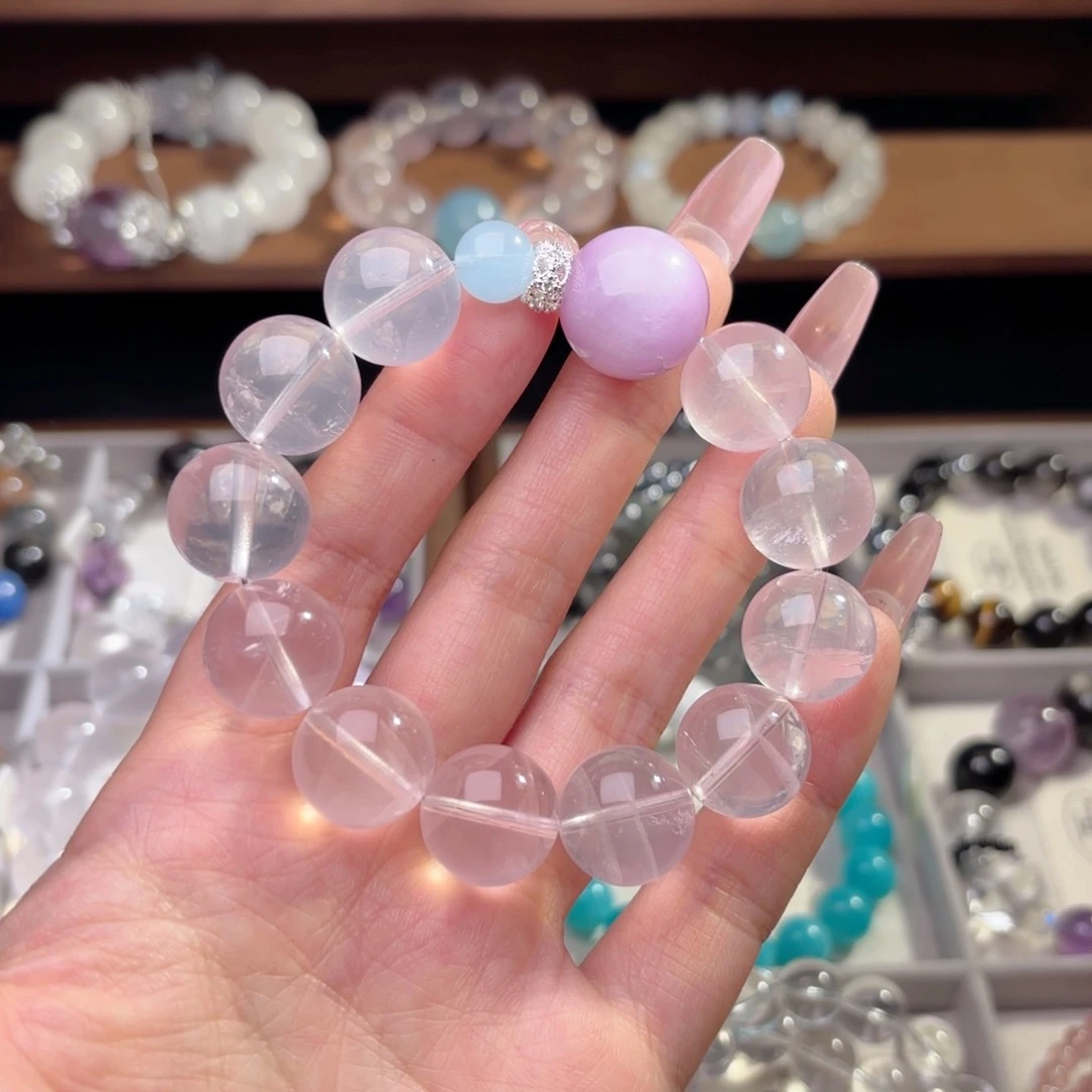 水晶手链合金再*手串