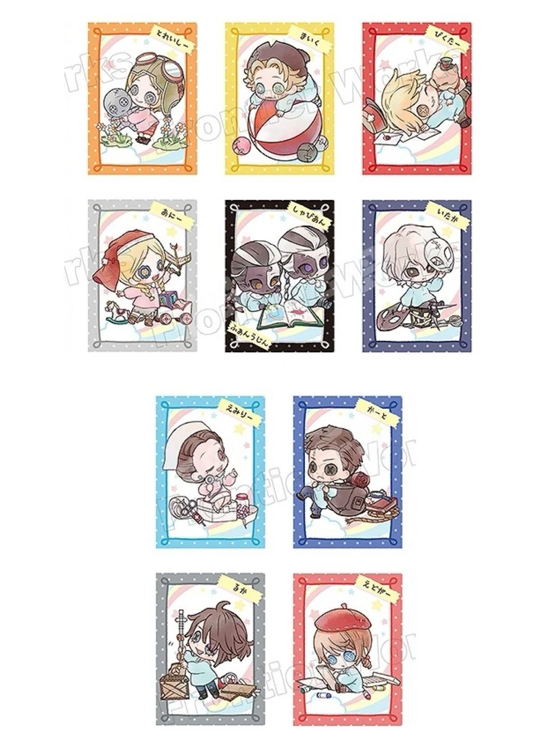 第五人格幼稚园系列吧唧相卡 默认直播代拆