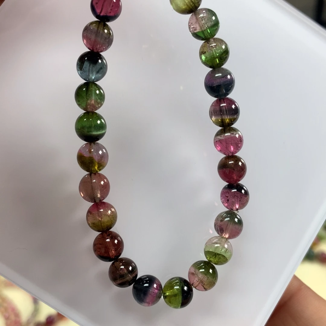 碧玺手链未镶嵌手链