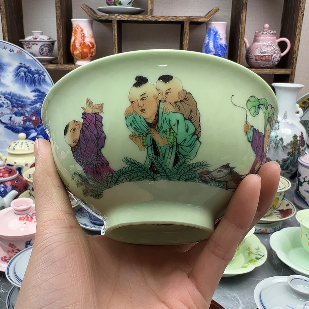 陶杯子景德镇陶瓷567老厂瓷21