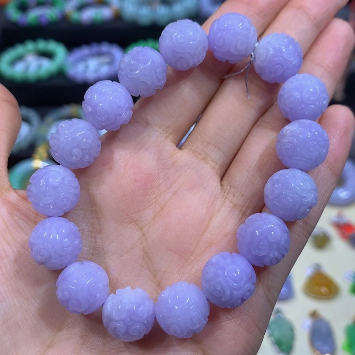 翡翠未镶嵌手链翡翠12