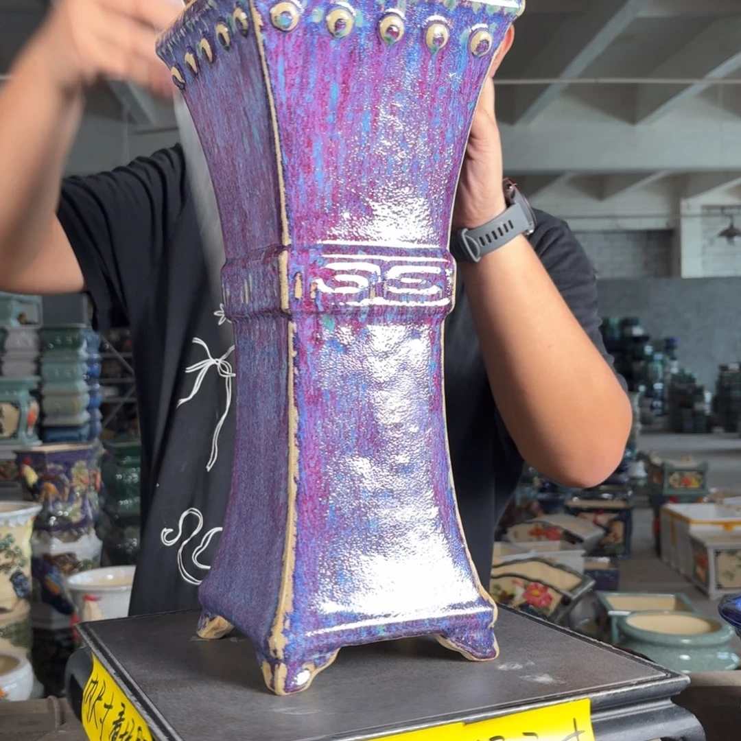 。一风堂石湾花盆 内15*38