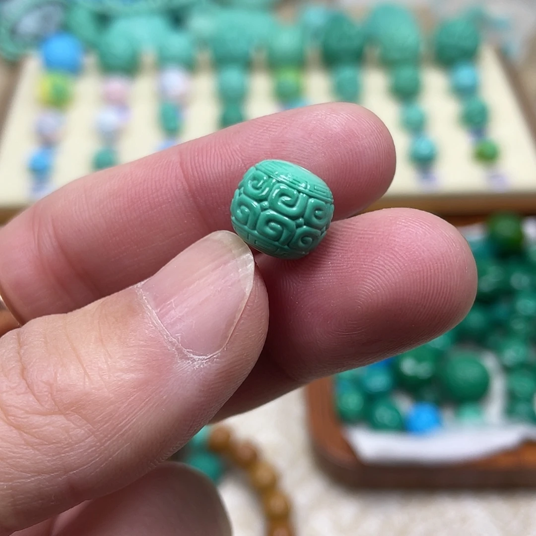 原生态手工雕刻配饰配珠11