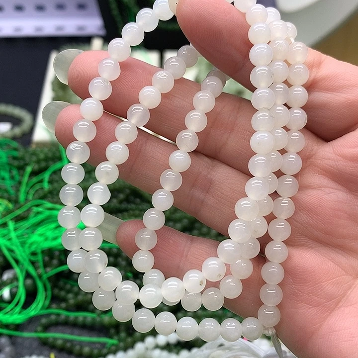 未镶嵌手链和田玉6