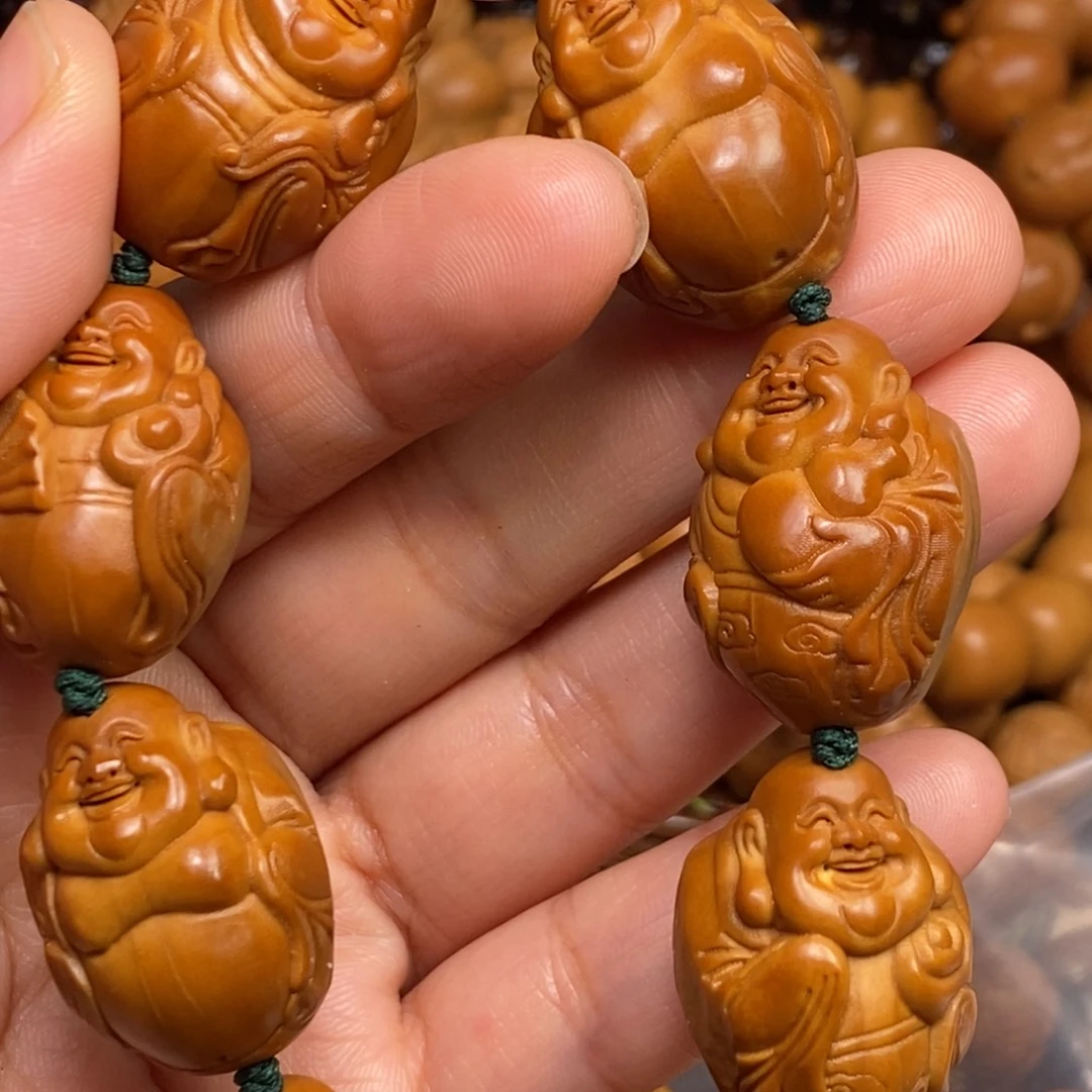 菩提籽类猴头核桃橄榄核桃雕刻手串