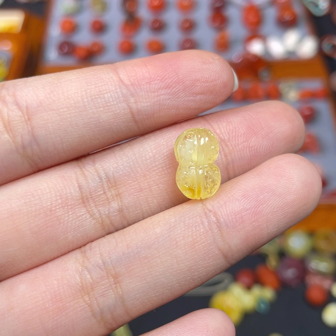 未镶嵌花生南红玛瑙
