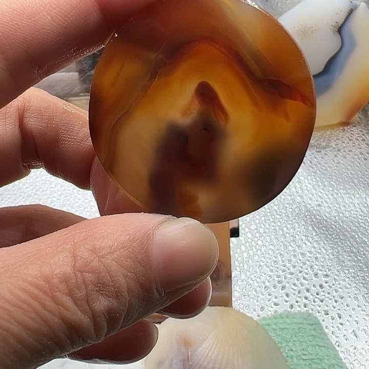 玛瑙/玉髓合金颈饰