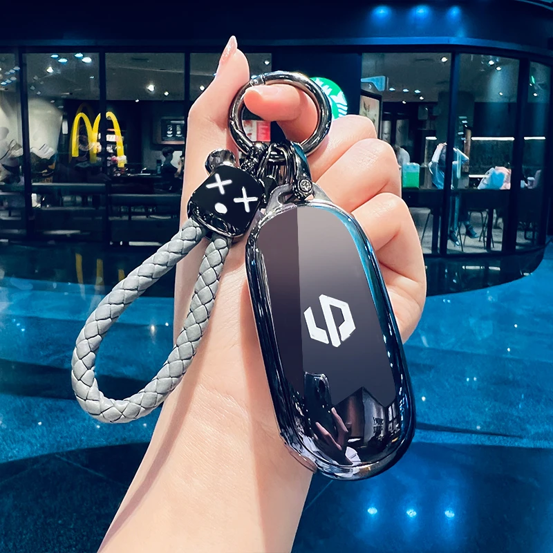 新款零跑c01钥匙套车扣领跑C11全包保护壳高档网红款用品男女挂件