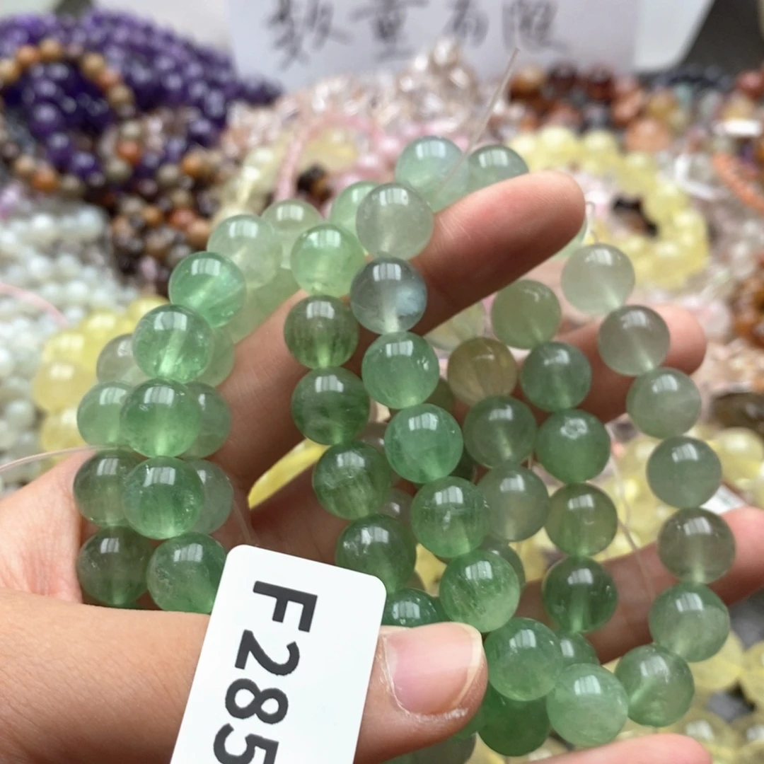 未镶嵌萤石手链多样性