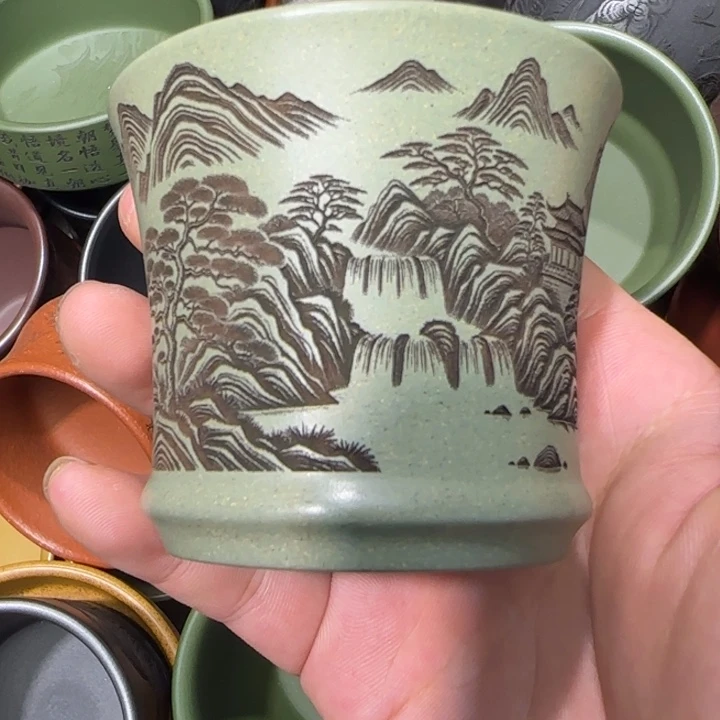 茶杯紫砂全手工制作工艺