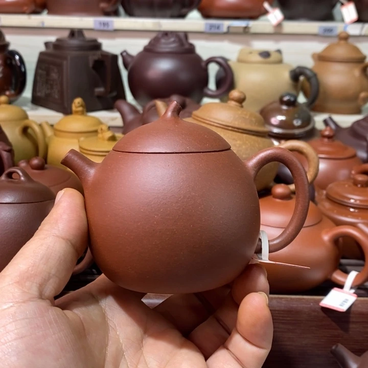 随***名茶壶紫砂精工制作