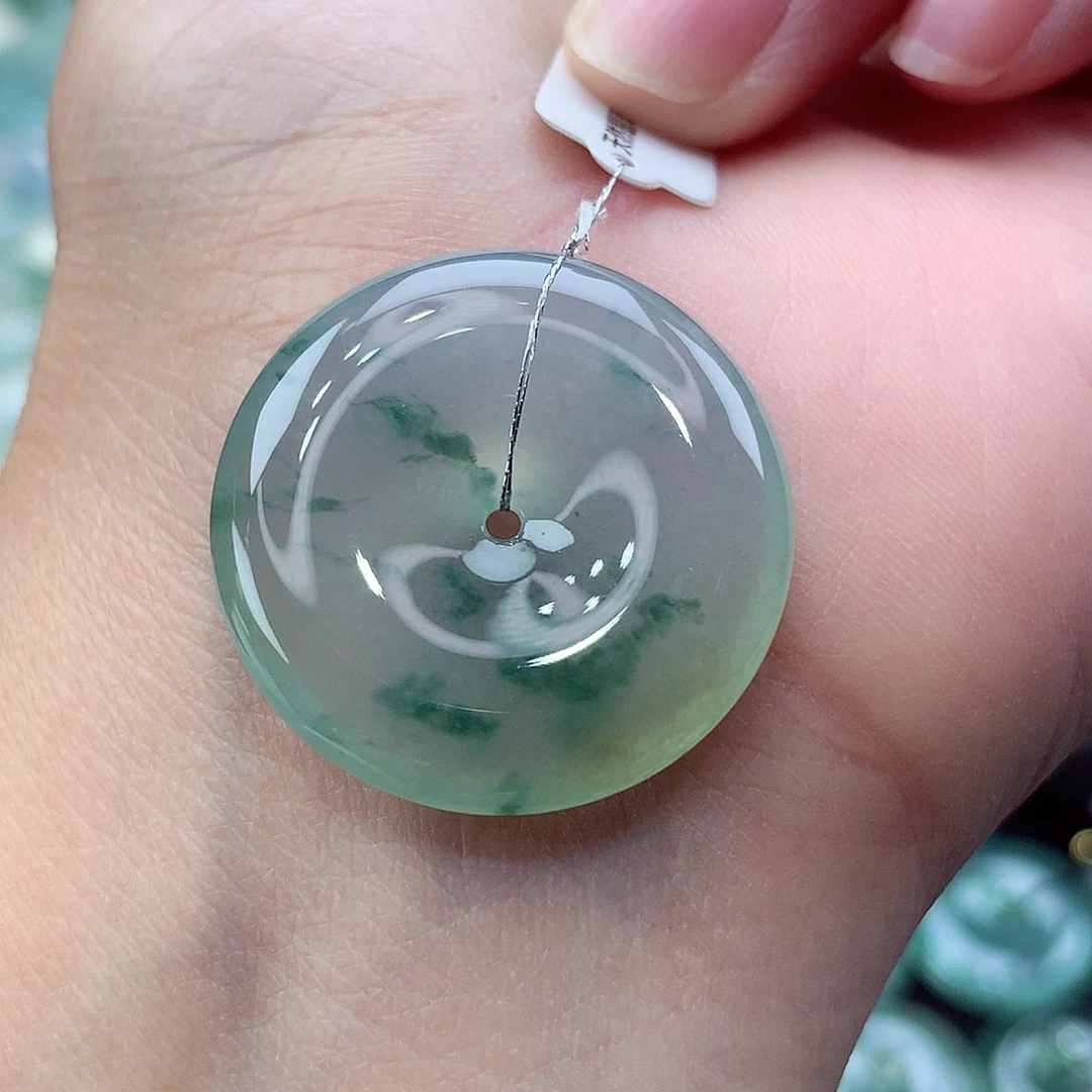 颈饰未镶嵌翡翠编号40尺寸26.2-5.6