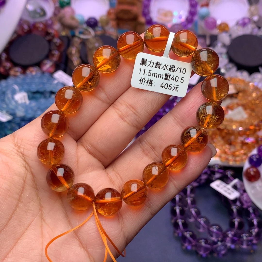 未镶嵌手串水晶手链