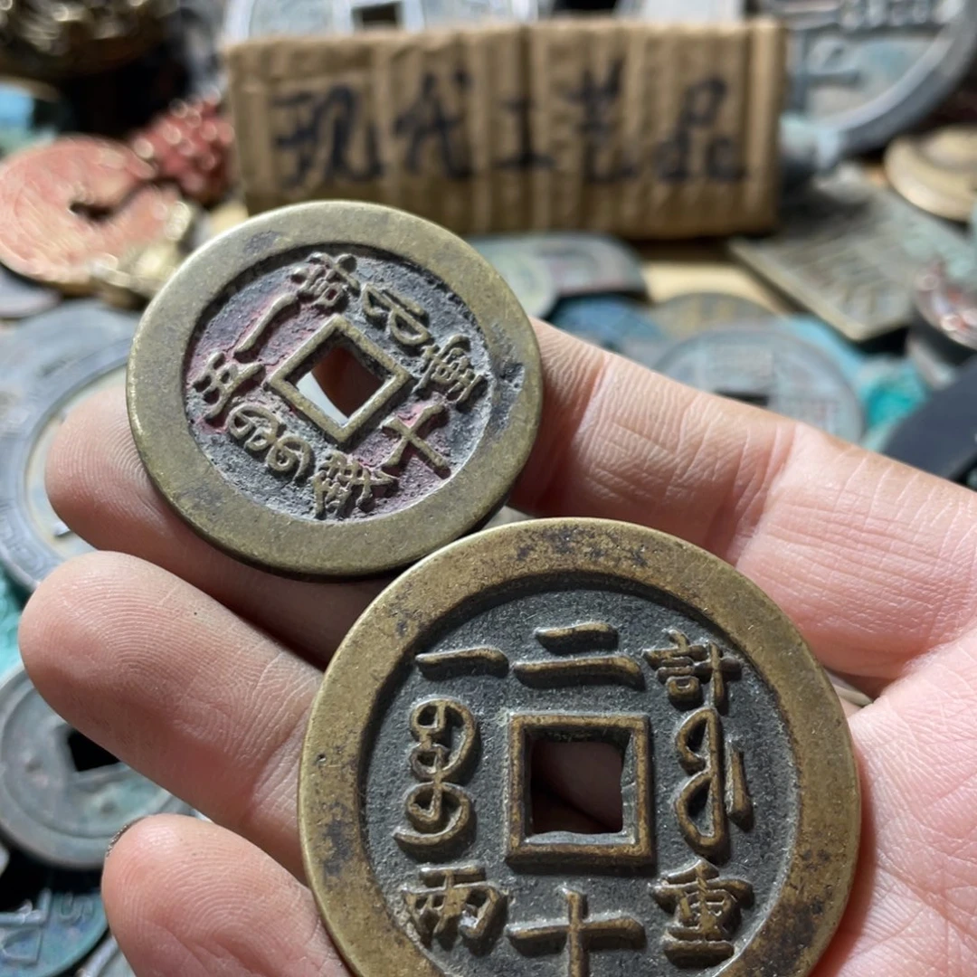 铜现代工艺品学习币