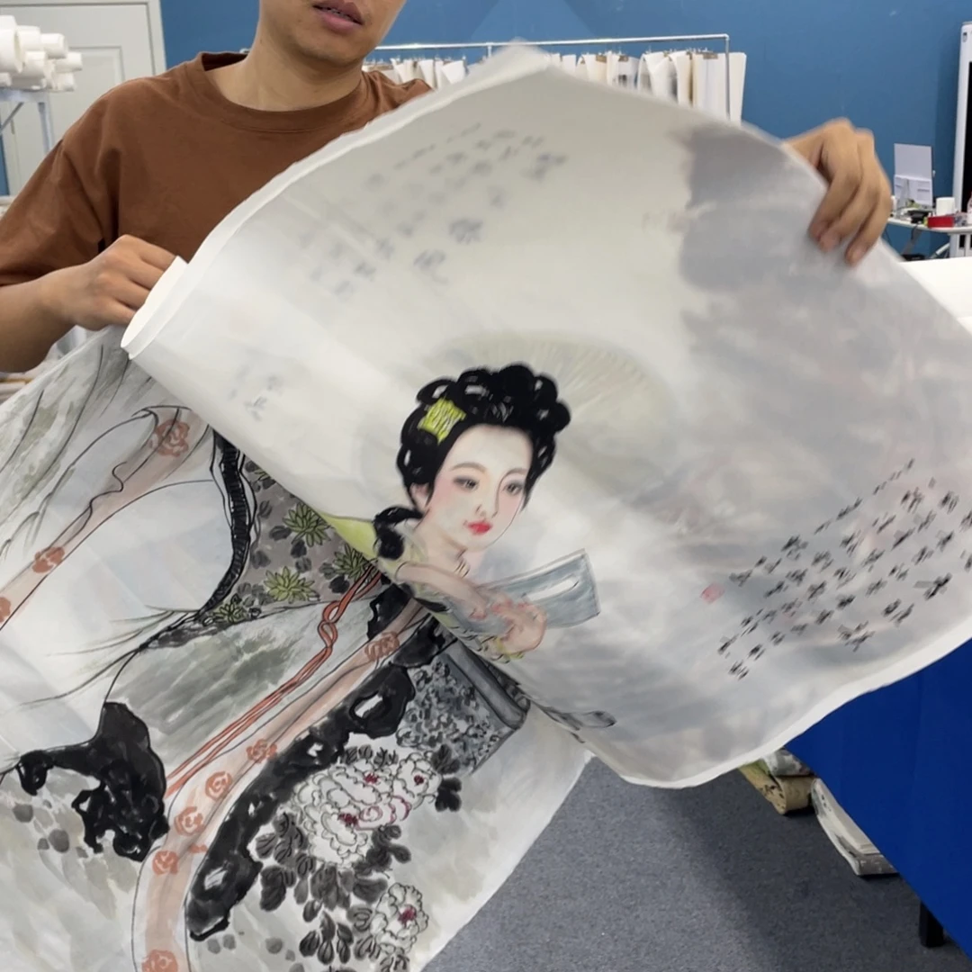 国画手绘国画欣赏一下