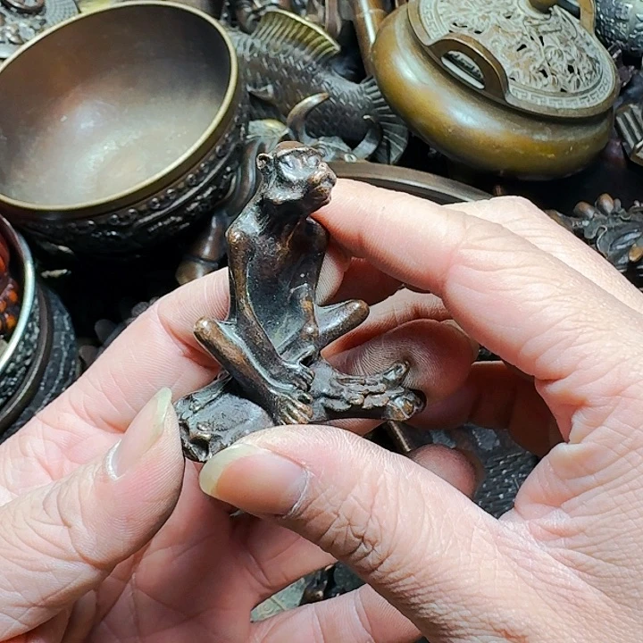 铜器摆件收收藏藏