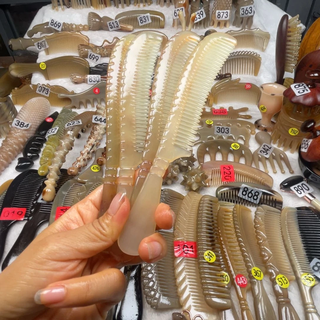 牛角梳福利款梳子