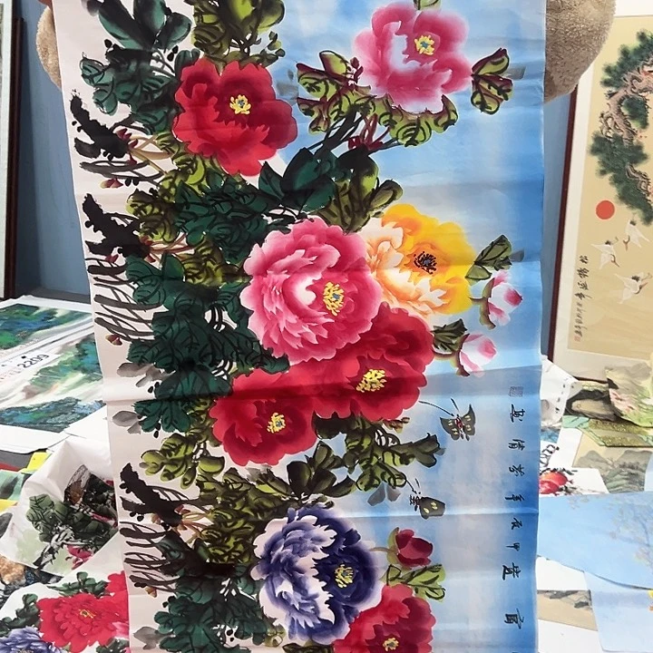 国画本人纯手绘作品欣赏