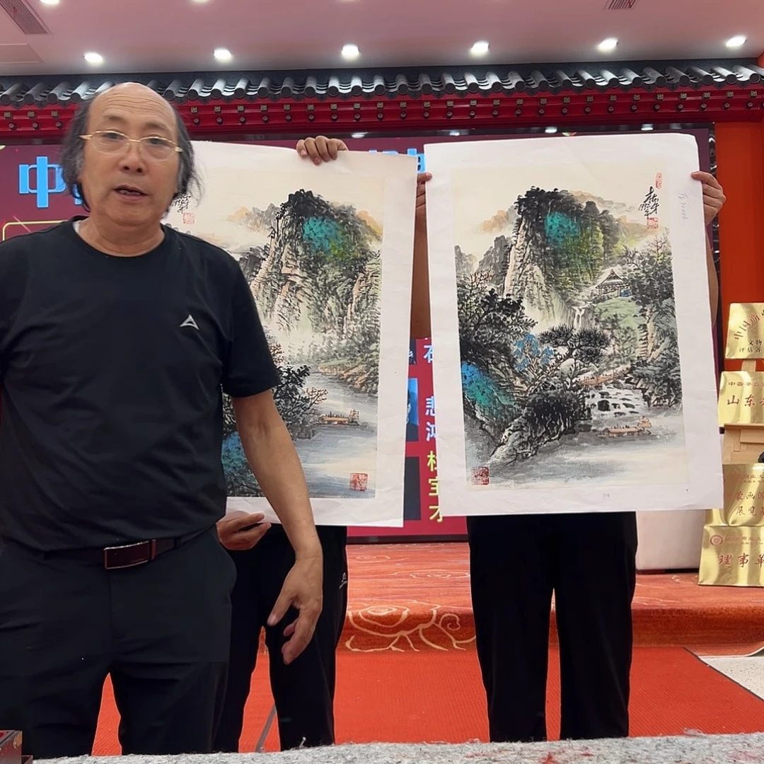 国画杜宝才展览原作