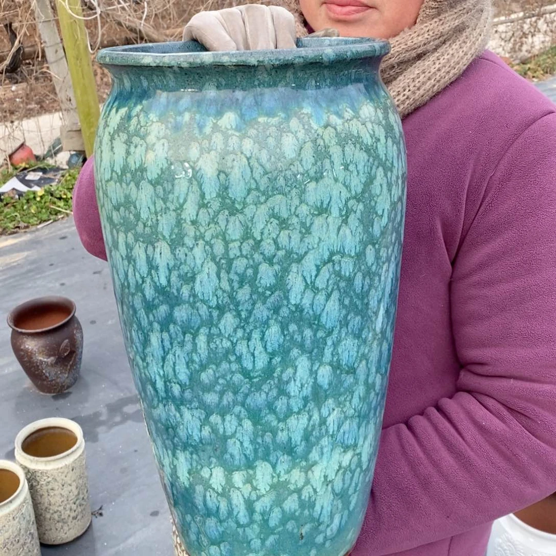 红陶口20高42～～～