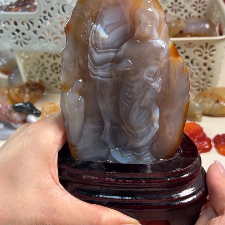 未镶嵌吊坠(不含链)玛瑙/玉髓