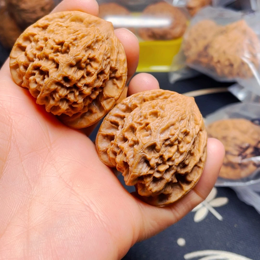 吊坠文玩核桃观音渡