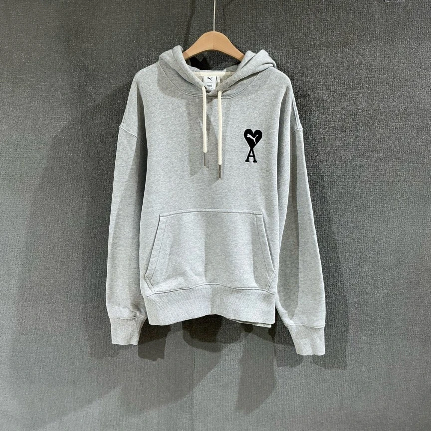 99新 maje  Ami（pm）puma联名帽衫卫衣 L码/6416