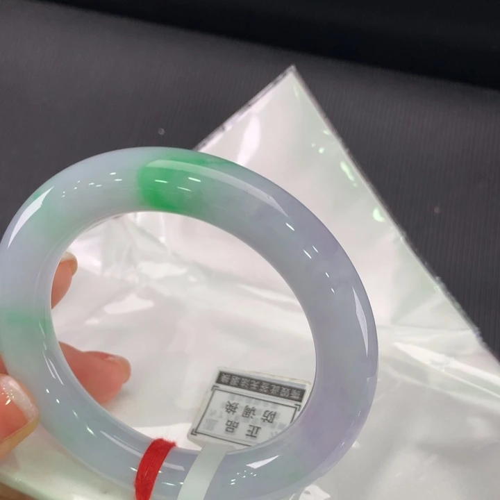 未镶嵌手镯翡翠圆条56.5