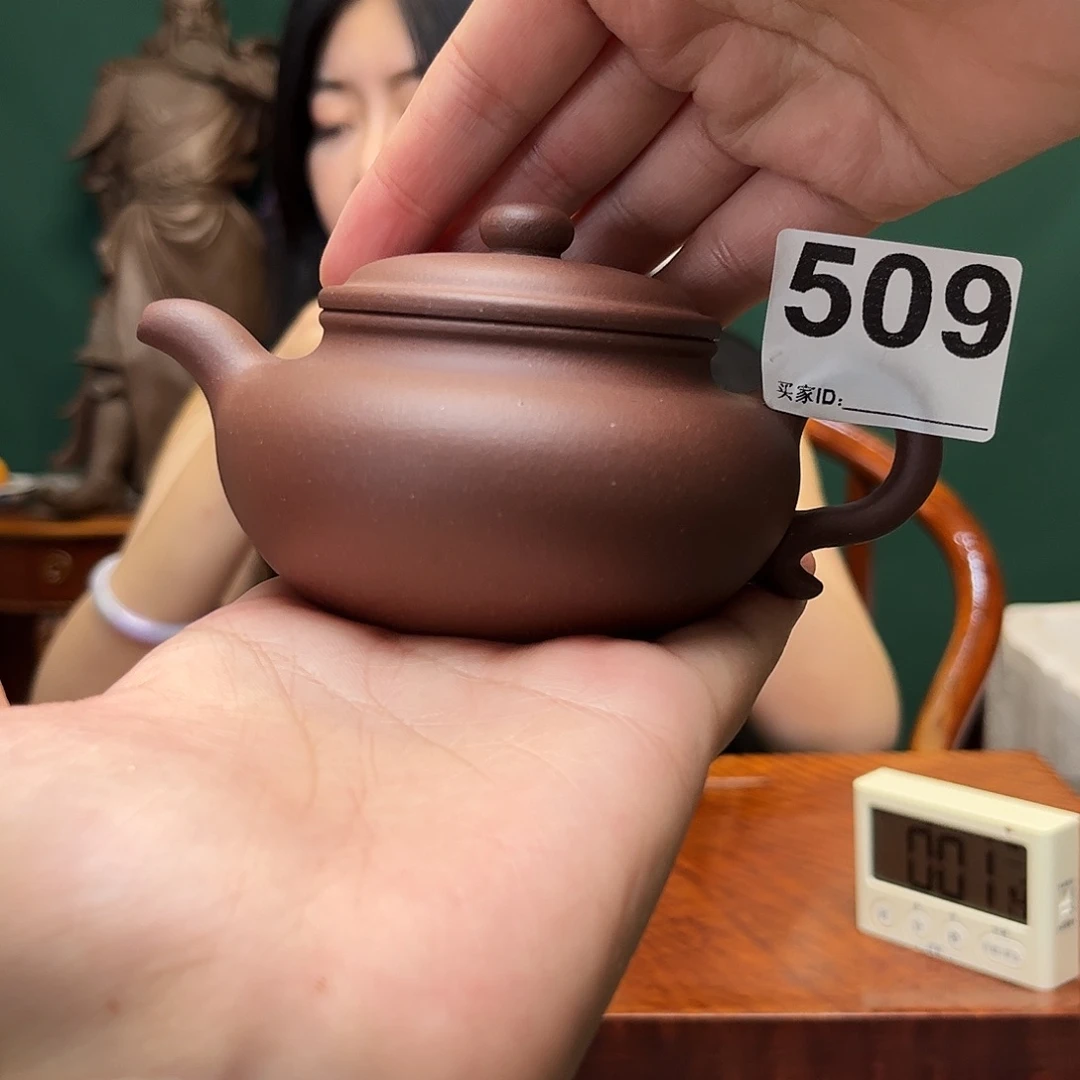 紫砂茶宠大雪紫砂仿古509