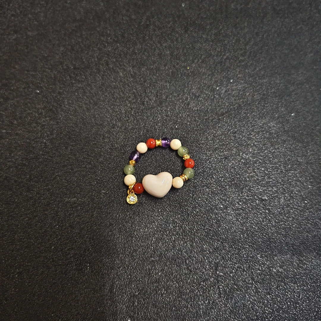 SC382-猛犸牙 工艺品 创意戒