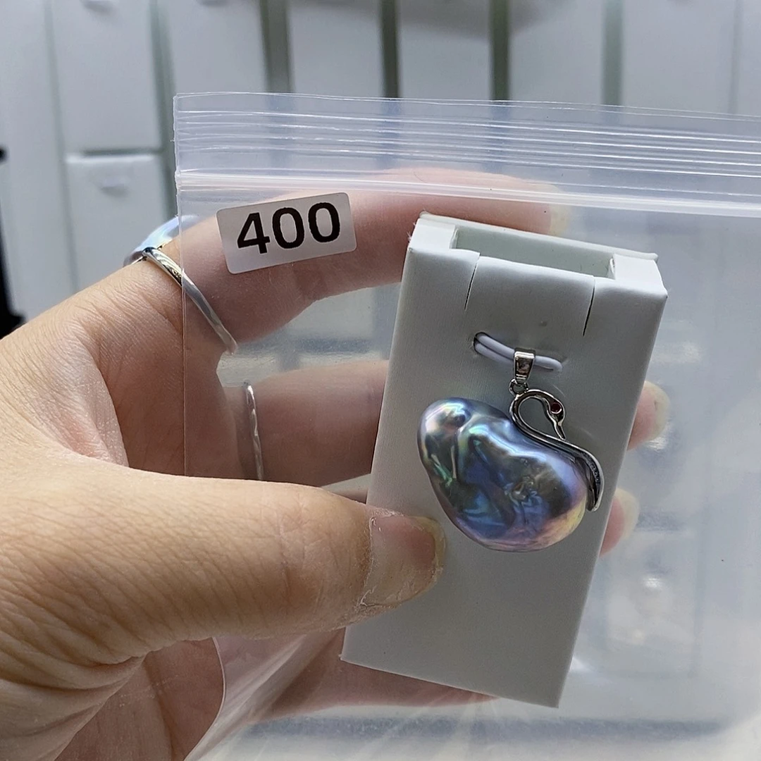 颈饰合金淡水珍珠