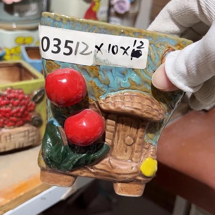 粗陶材质多肉花盆