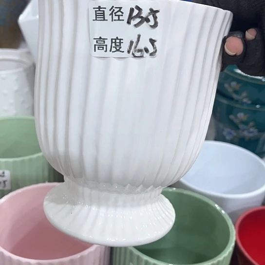 多肉绿植陶瓷花盆9.9包邮