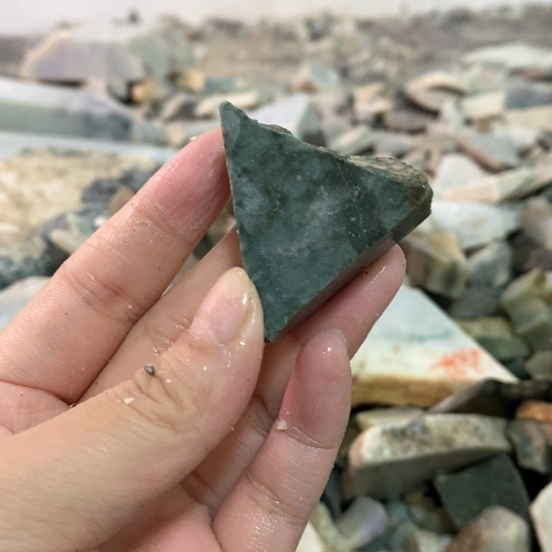 翡翠未镶嵌颈饰天然翡翠