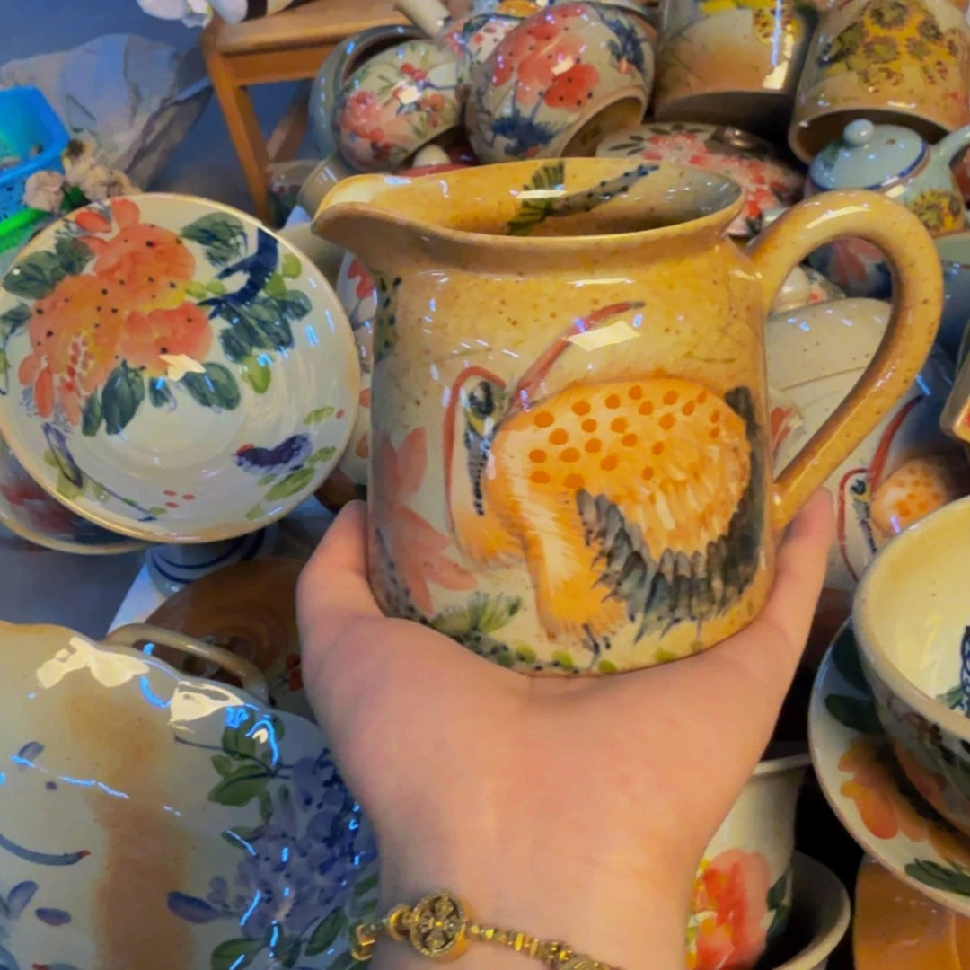 瓷片景德镇陶瓷手工手绘