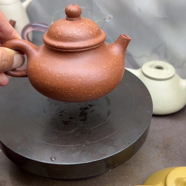 紫砂茶壶?*?粗砂容天口瑕疵180cc