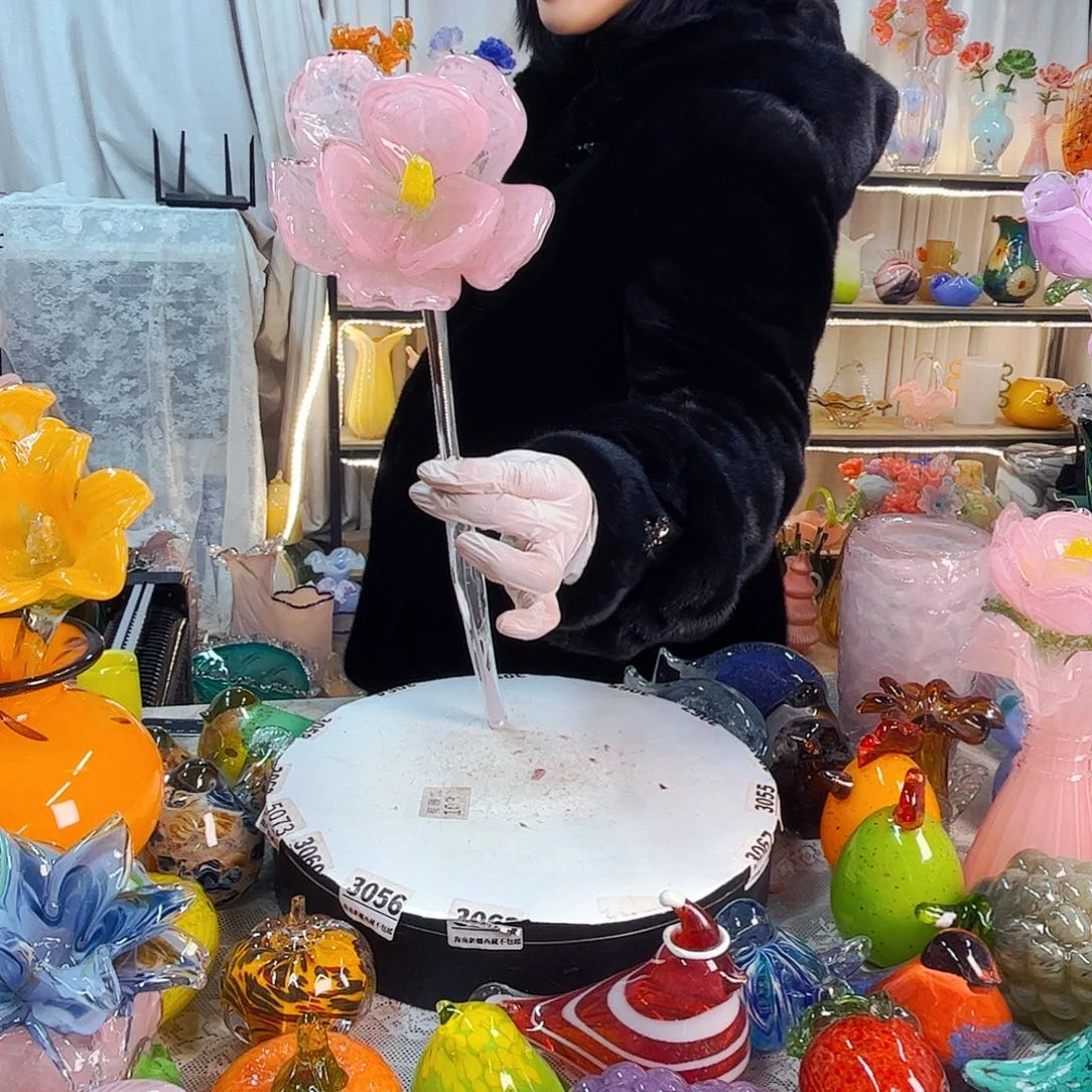 花家悦美居琉璃摆件