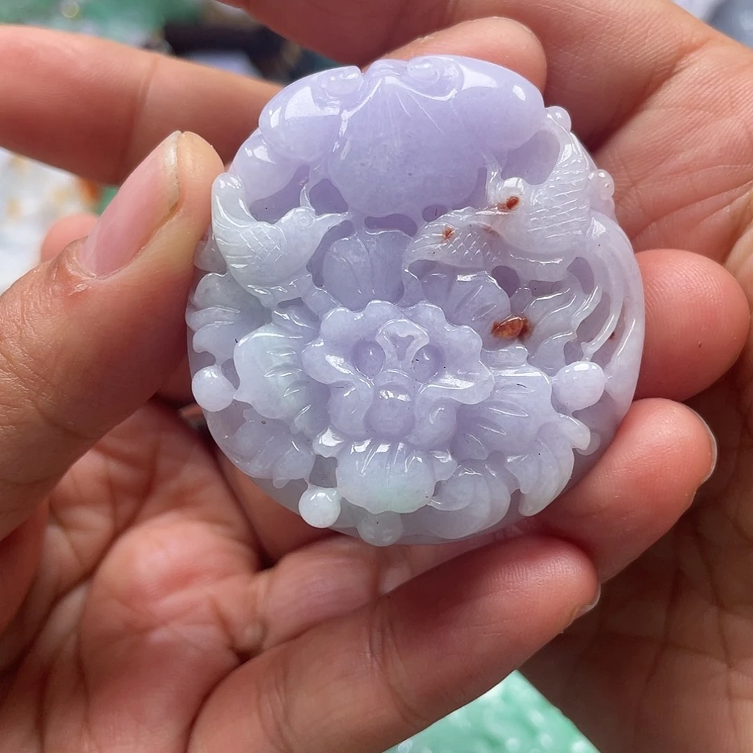 颈饰未镶嵌翡翠翡玉缘翡翠