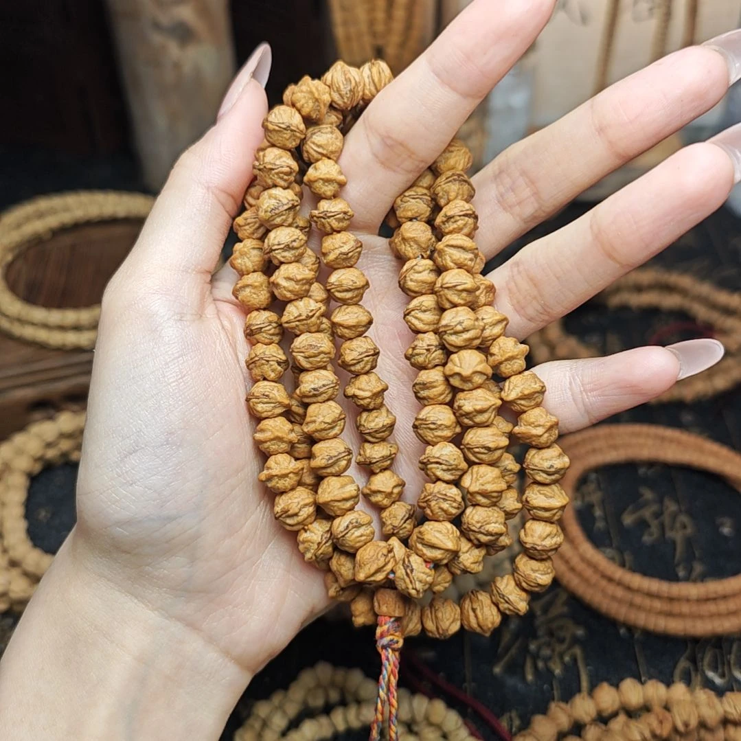 柏香籽/百香籽手串你****醋红芽横打原桩