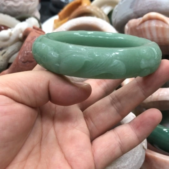 未镶嵌石英岩玉珠宝奇石萍*
