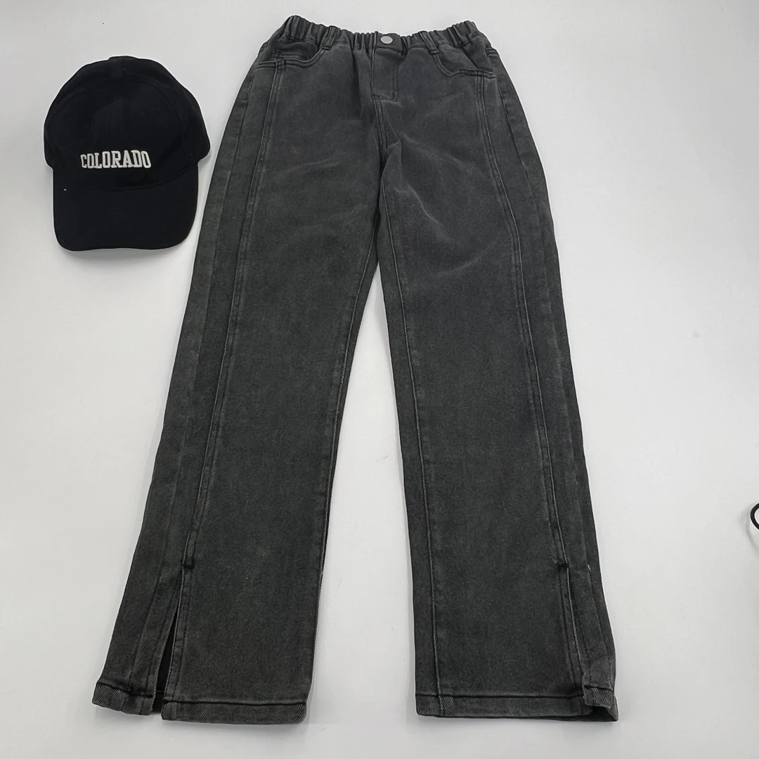 47029高端潮流时尚百搭休闲童装牛仔裤B10-1-2