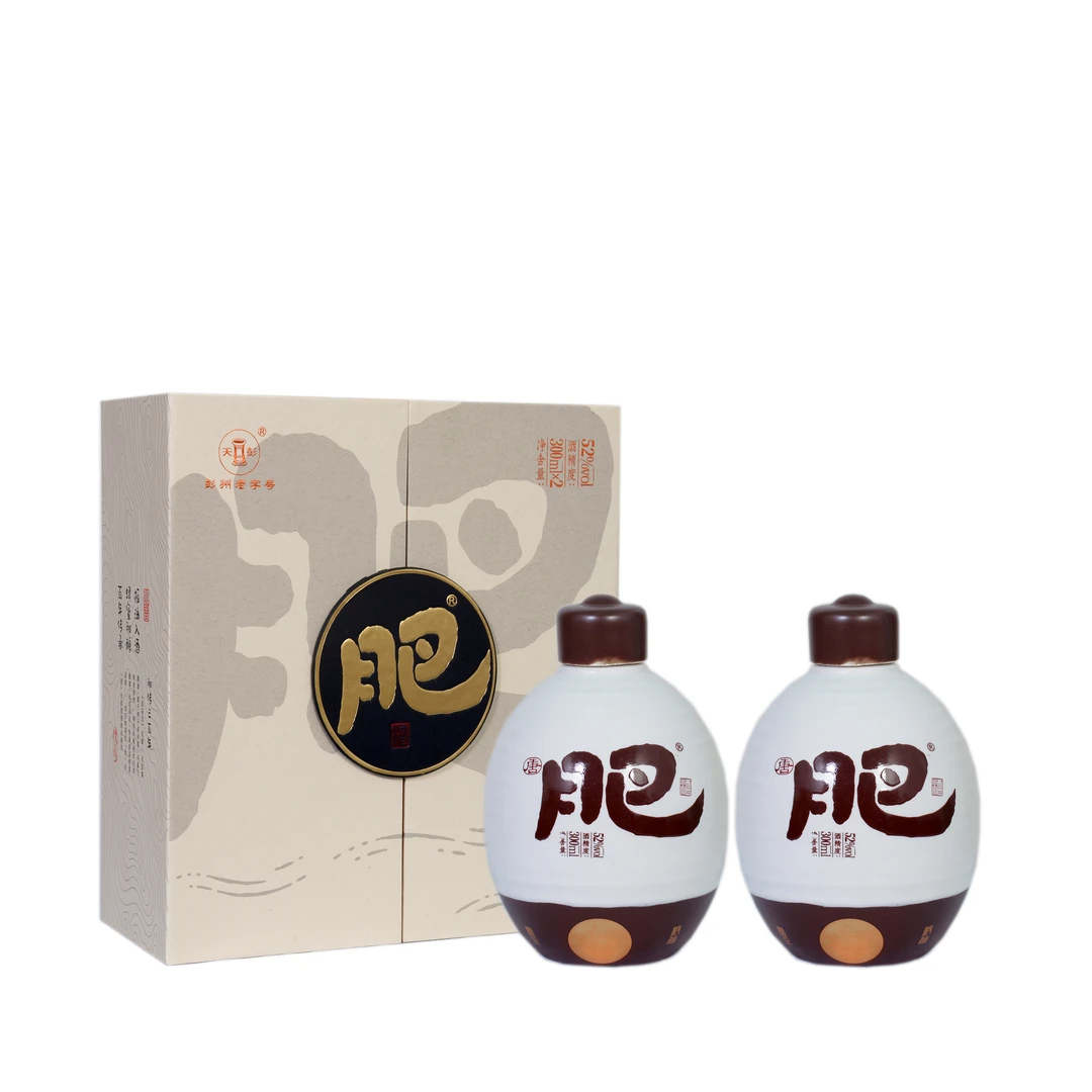 天彭肥酒 四川非遗 「唐」 纯粮 300ML x2 52度600