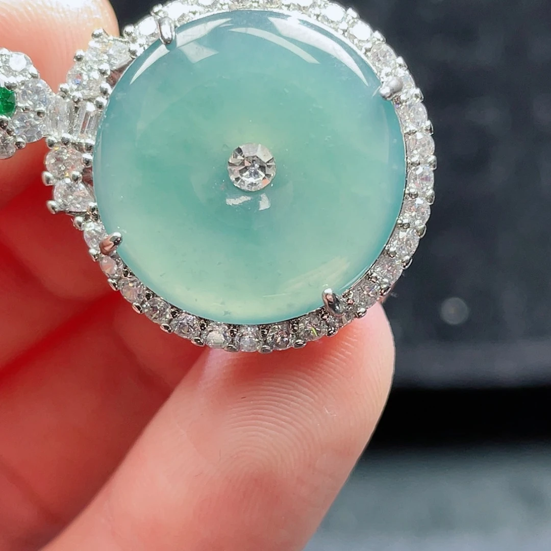 翡翠颈饰未镶嵌322，