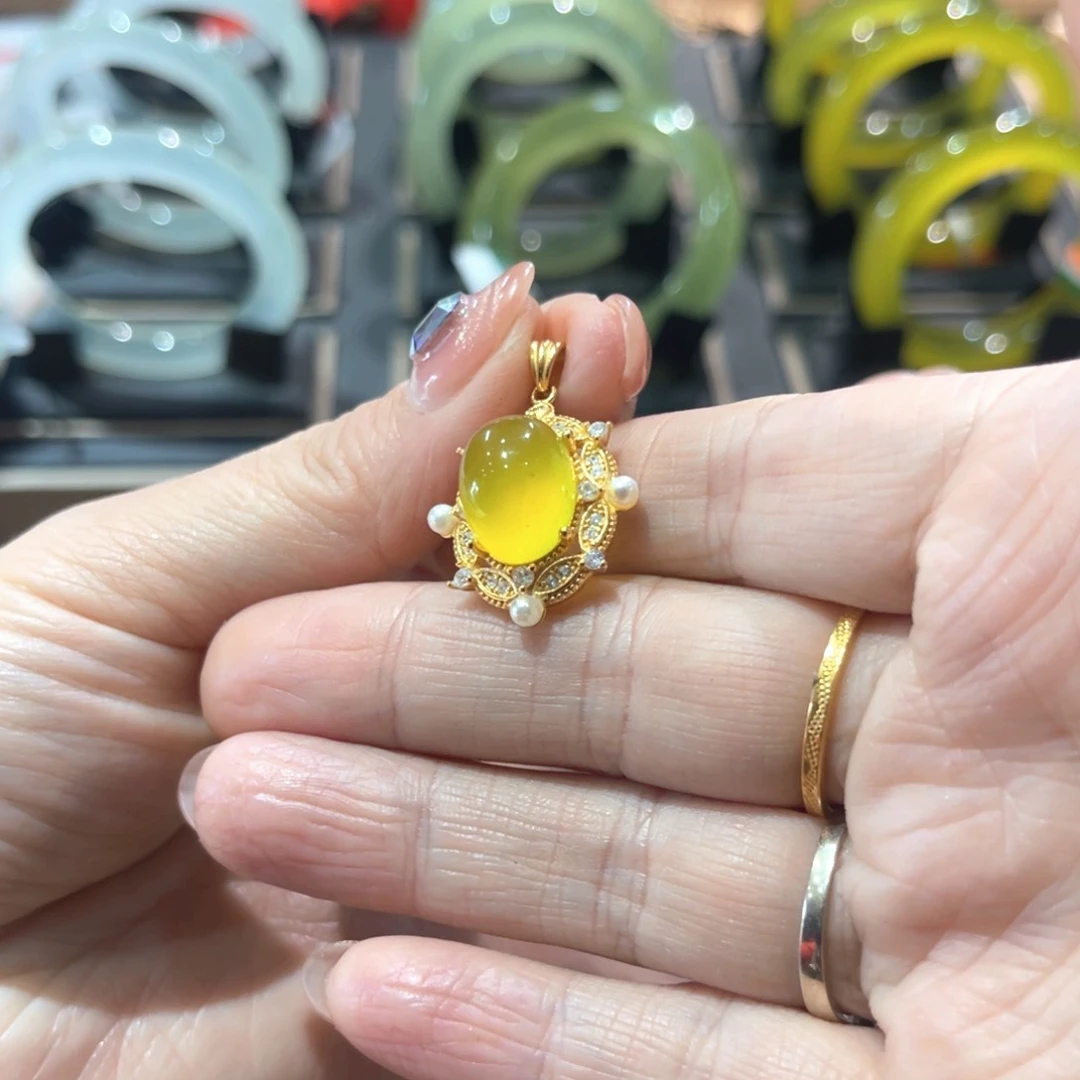 岫玉手镯未镶嵌手镯