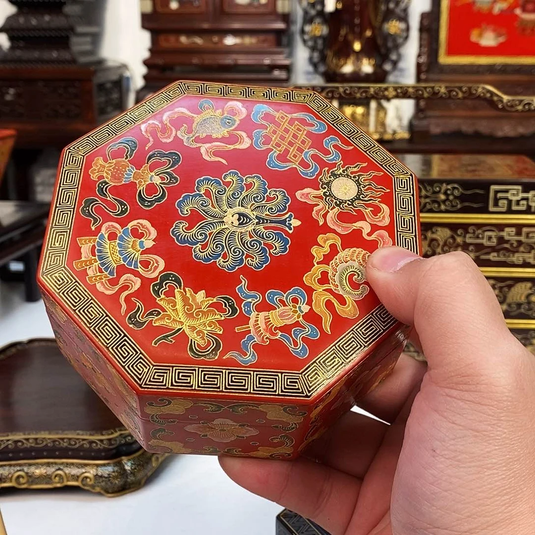 紫檀木类成套家具小叶紫檀盒子