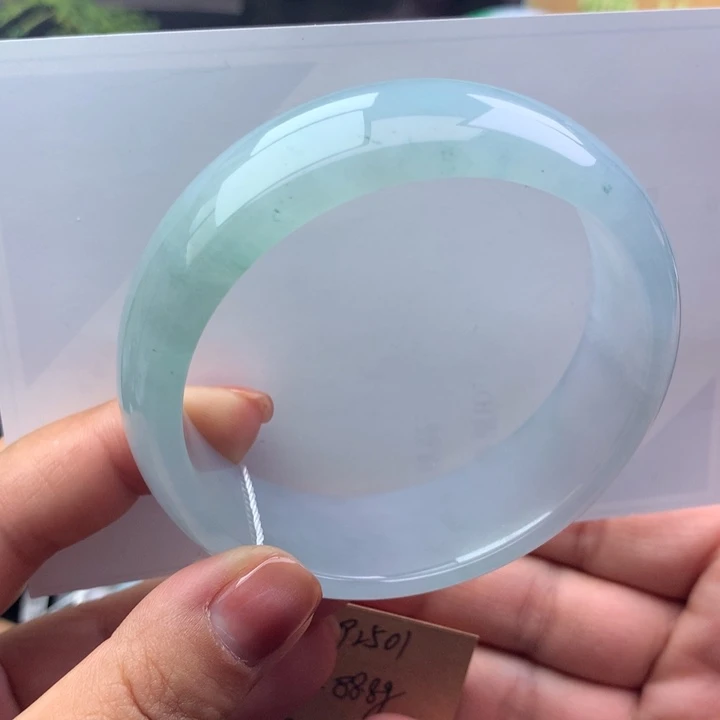 翡翠未镶嵌手镯天然翡翠手镯