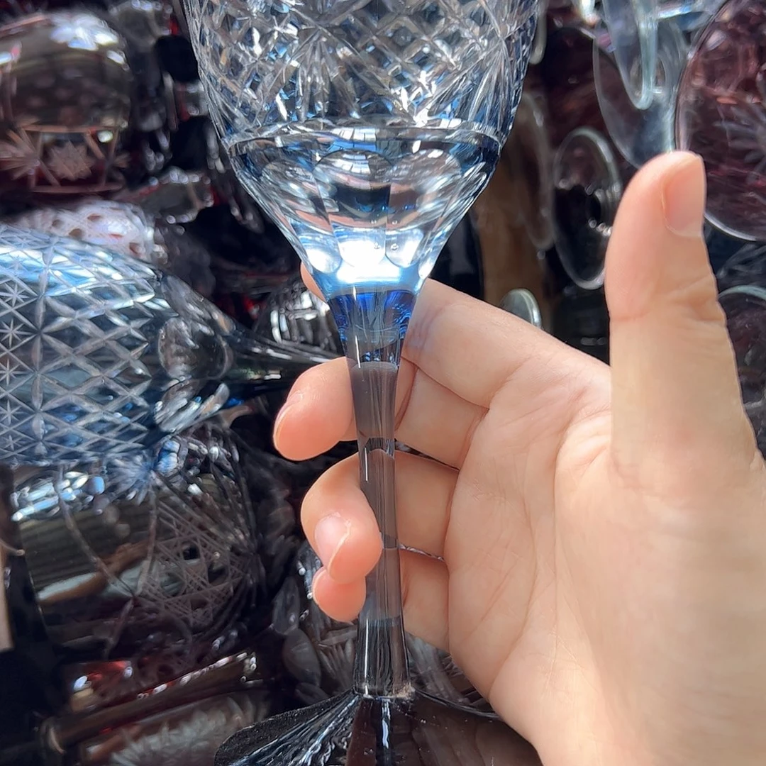 手柄款水晶玻璃如图一个