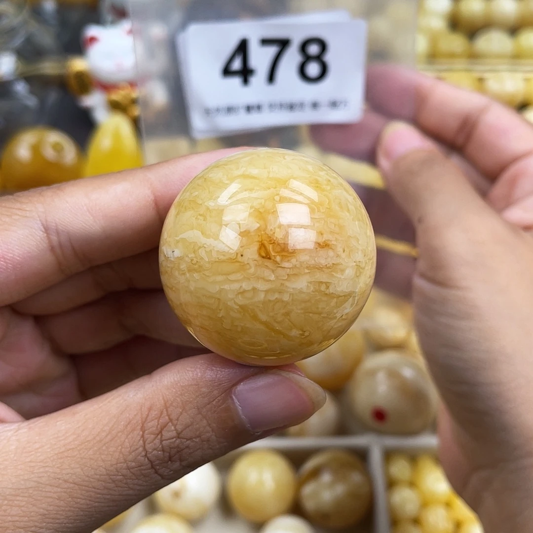 琥珀未镶嵌珠宝奇石35