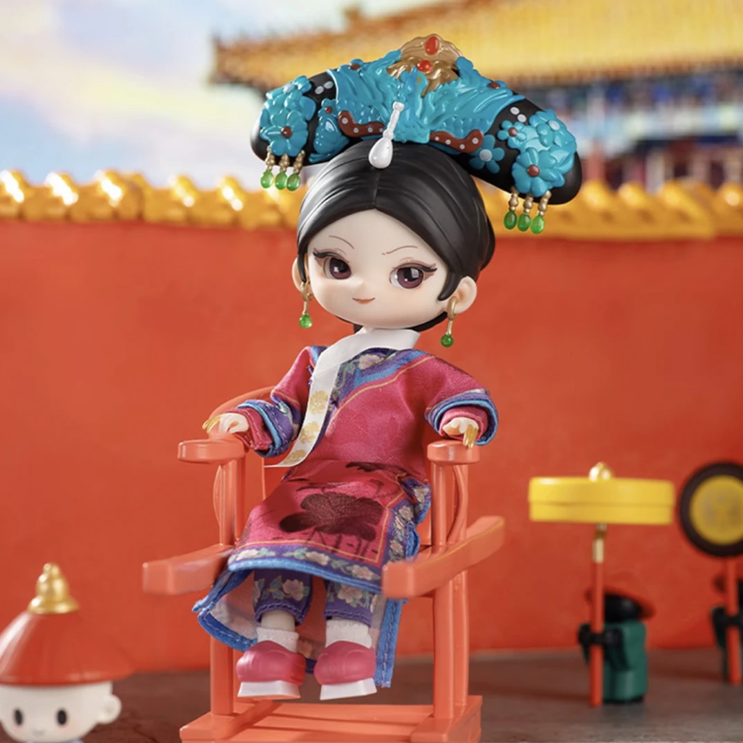 【汉堡拆盒】甄嬛传BJD1代可动玩偶盲盒甄嬛周边摆件手办
